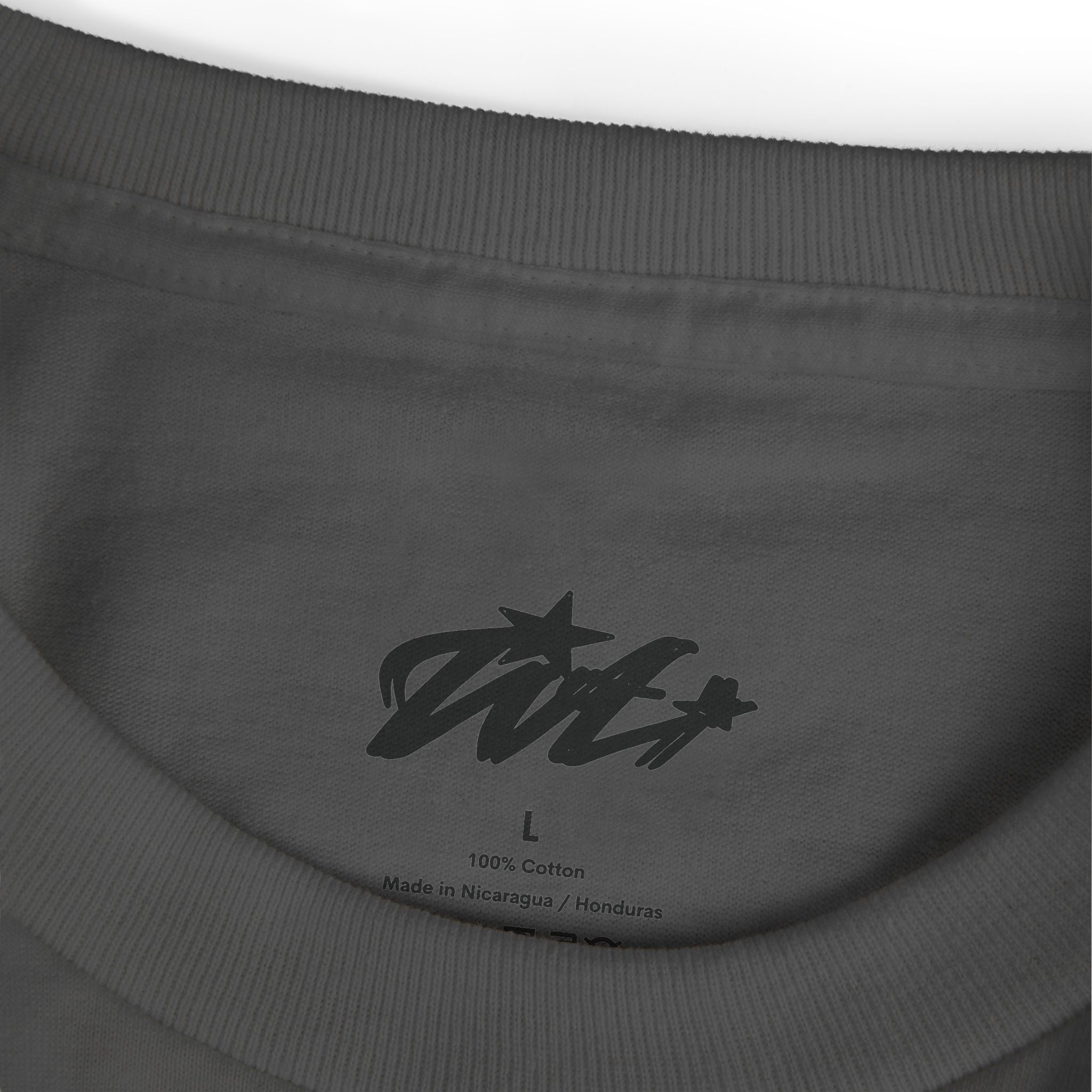 TVT “Divinity” Graphic Tee – Charcoal Edition