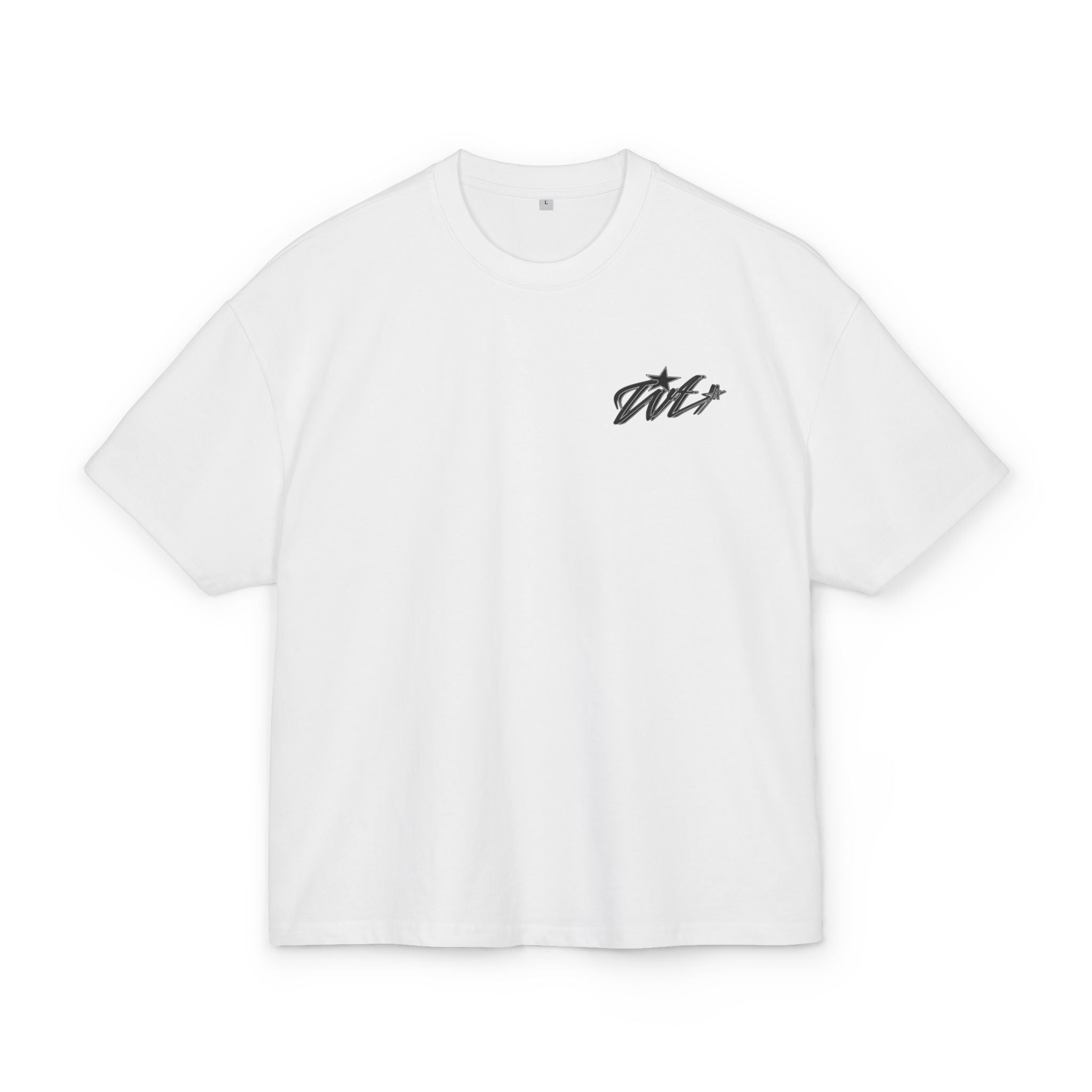 TVT Premium Heavy Tee – White Edition (Boxy Fit)
