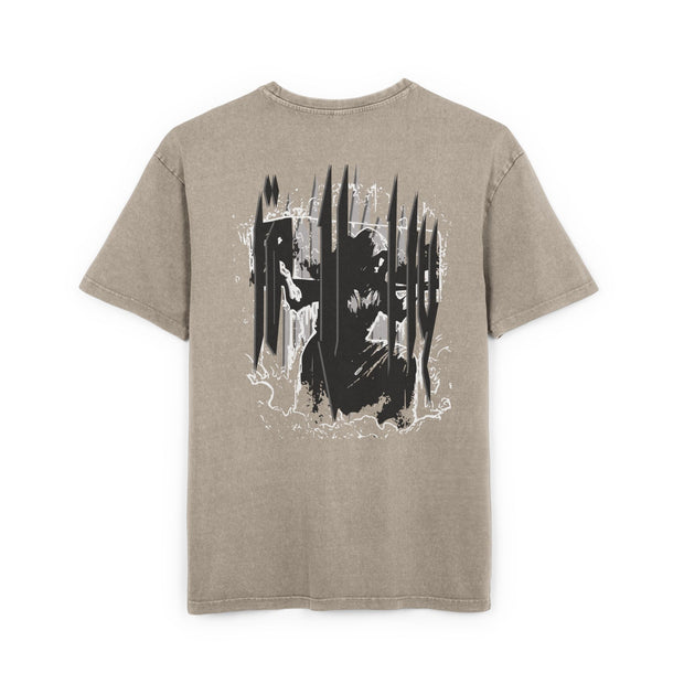Men's Acid Washed Heavy Oversize Tee | TotalVitality© 
