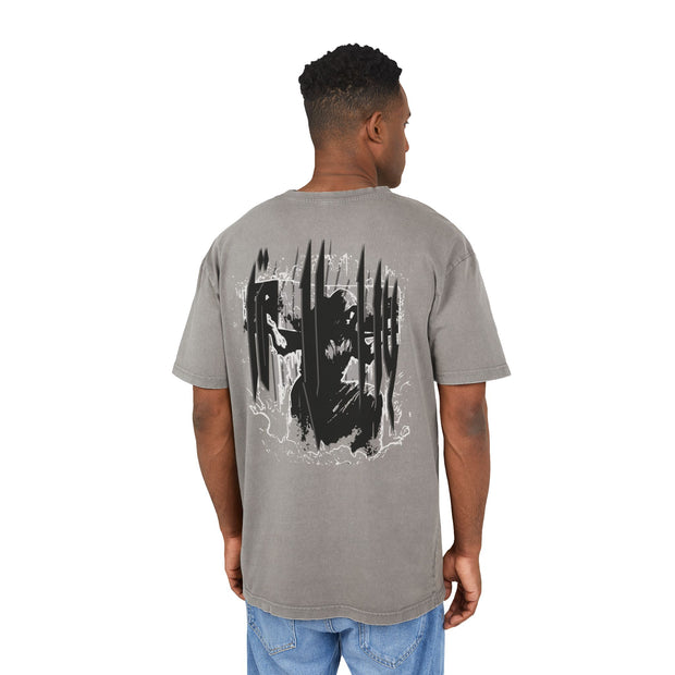 Men's Acid Washed Heavy Oversize Tee | TotalVitality© 