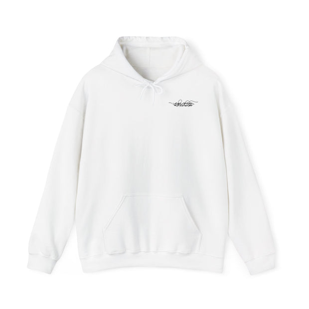 Unchained™ White | Unisex Heavy Blend™ Hooded Sweatshirt 