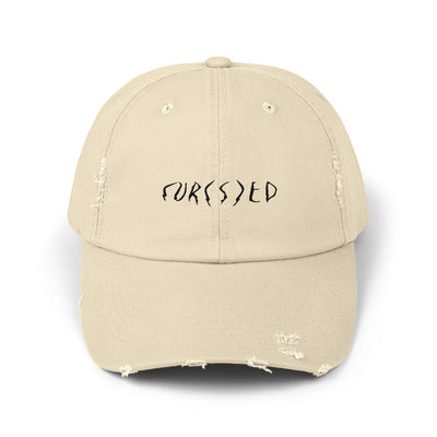 Unisex Distressed Cap | Cur(S)ed® 