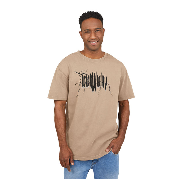 Men's Acid Washed Heavy Oversize Tee | TotalVitality© 