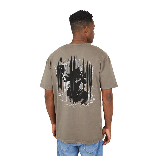 Men's Acid Washed Heavy Oversize Tee | TotalVitality© 