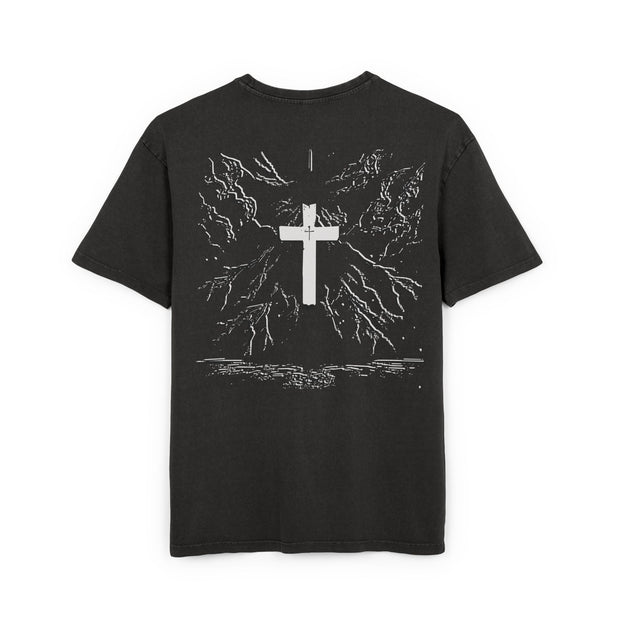 Acid Washed Heavy Oversize Tee | "VITALS"