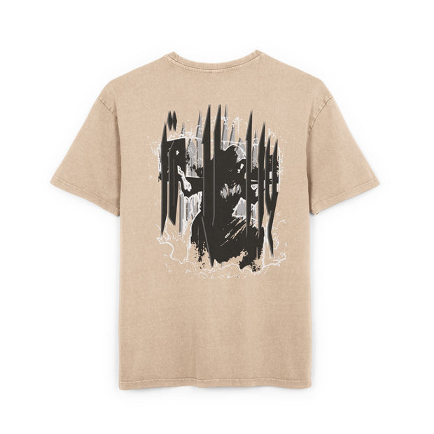 Men's Acid Washed Heavy Oversize Tee | TotalVitality© 