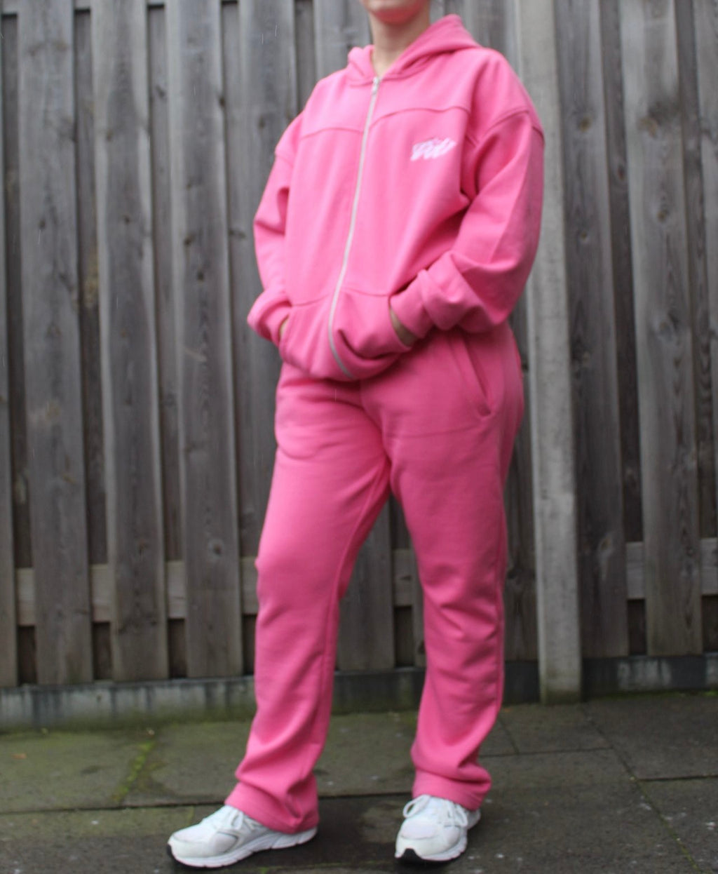 Womens "Vitals" Pink Tracksuit