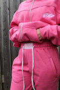 Womens "Vitals" Pink Tracksuit