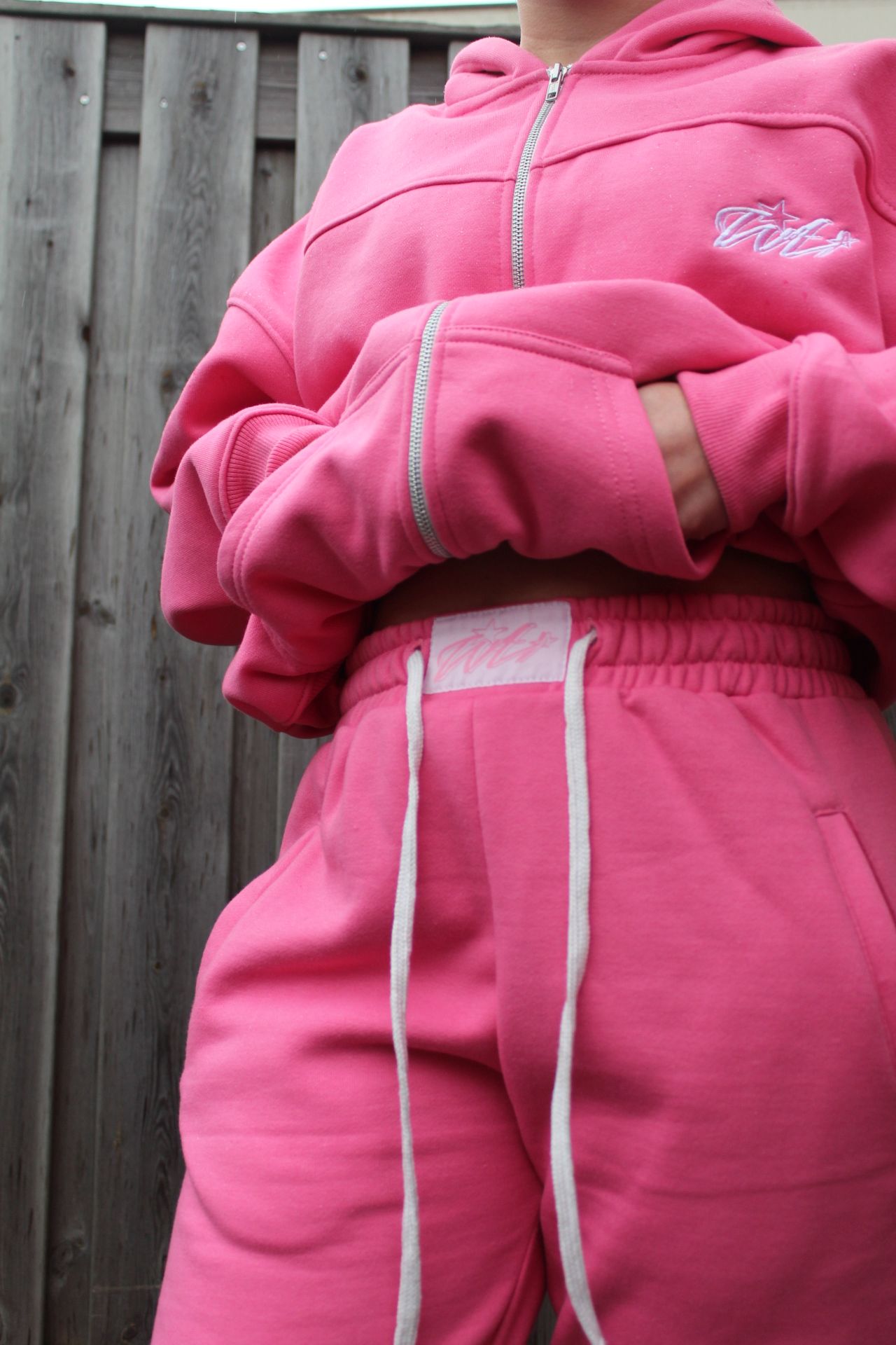 Womens "Vitals" Pink Joggers